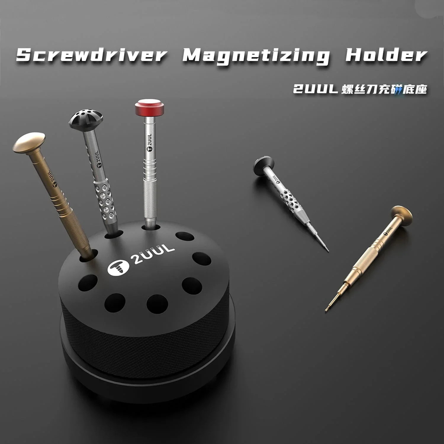 2UUL ST51 Dönebilen Mıknatıslı Tornavida Organizer
