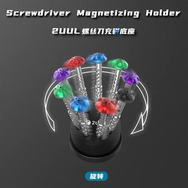 2UUL ST51 Dönebilen Mıknatıslı Tornavida Organizer
