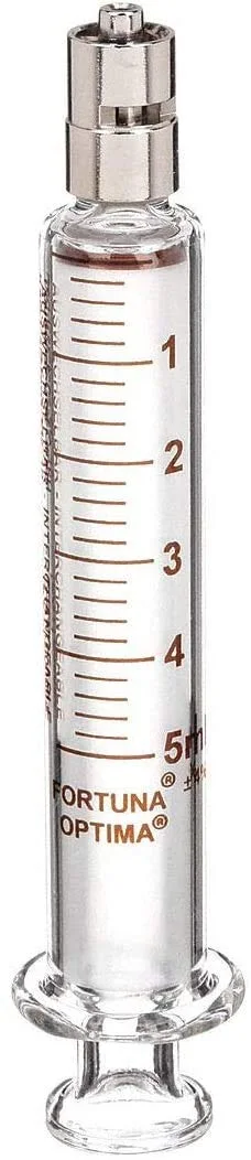 5Ml Metal Uçlu Cam Şırınga