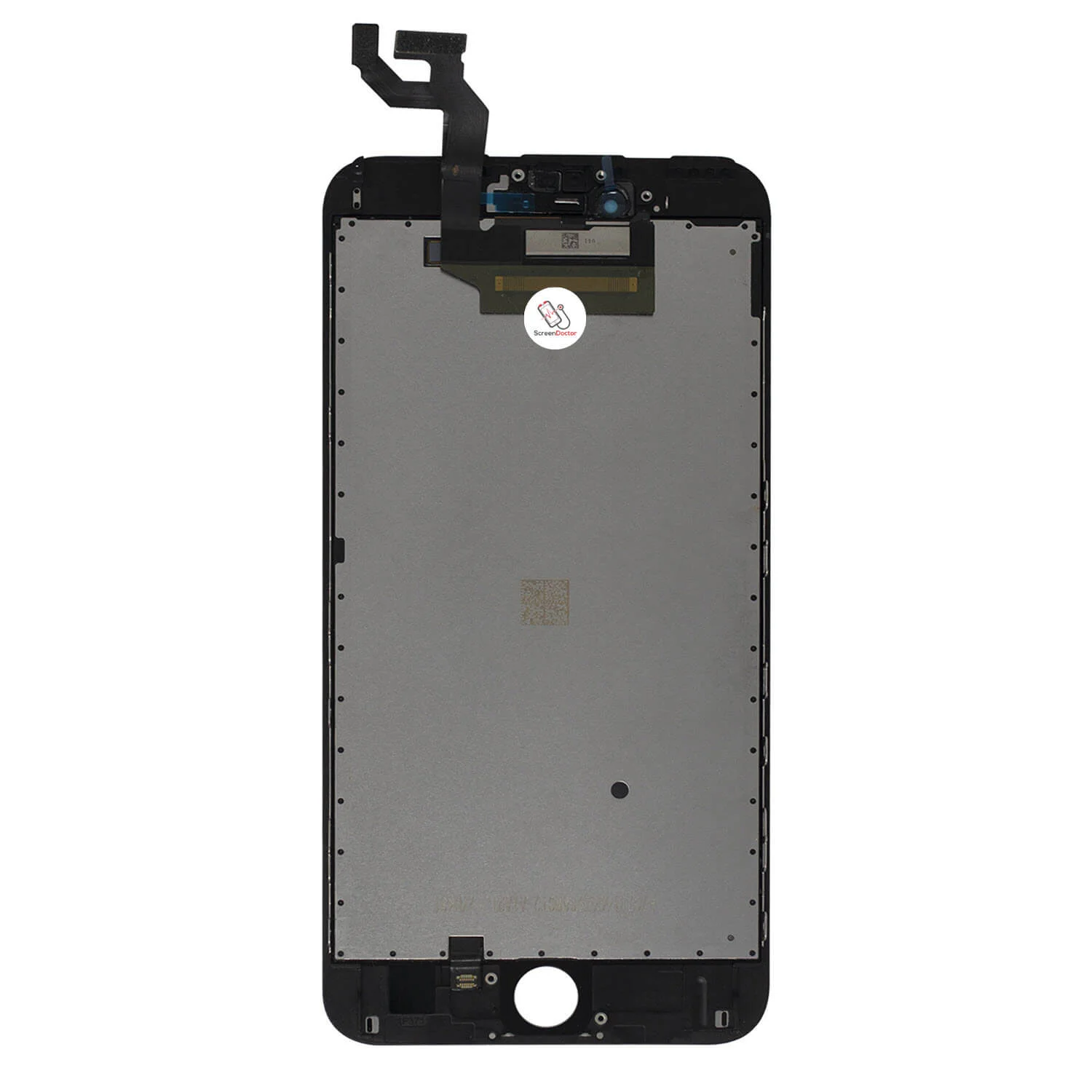 6S Plus Orj Ocalı Cam Çıtalı Siyah