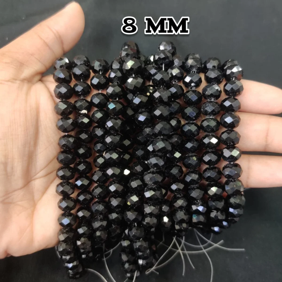 8G Plus Orj Ocalı Cam Çıtalı Siyah