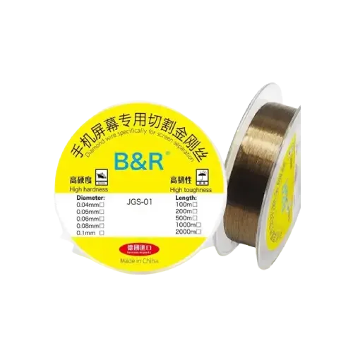 Ekran Cam Ayırma Teli Çelik Tel 1000 Metre B&R JGS-01