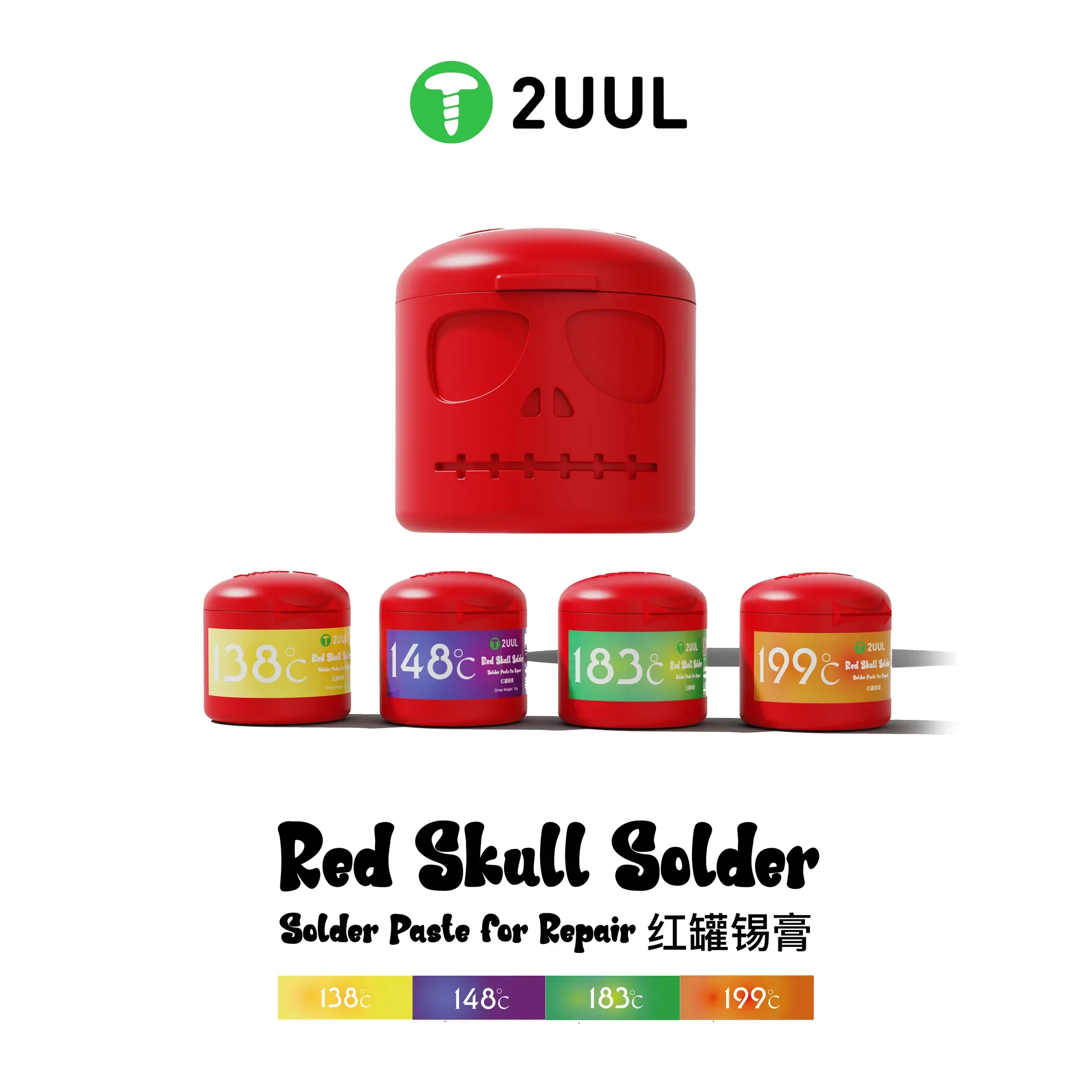 2UUL RS183 183 50g Derece Sıvı Lehim