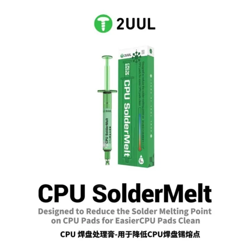 2UUL SC20 CPU SolderMelt Cpu Bacak Temizleme