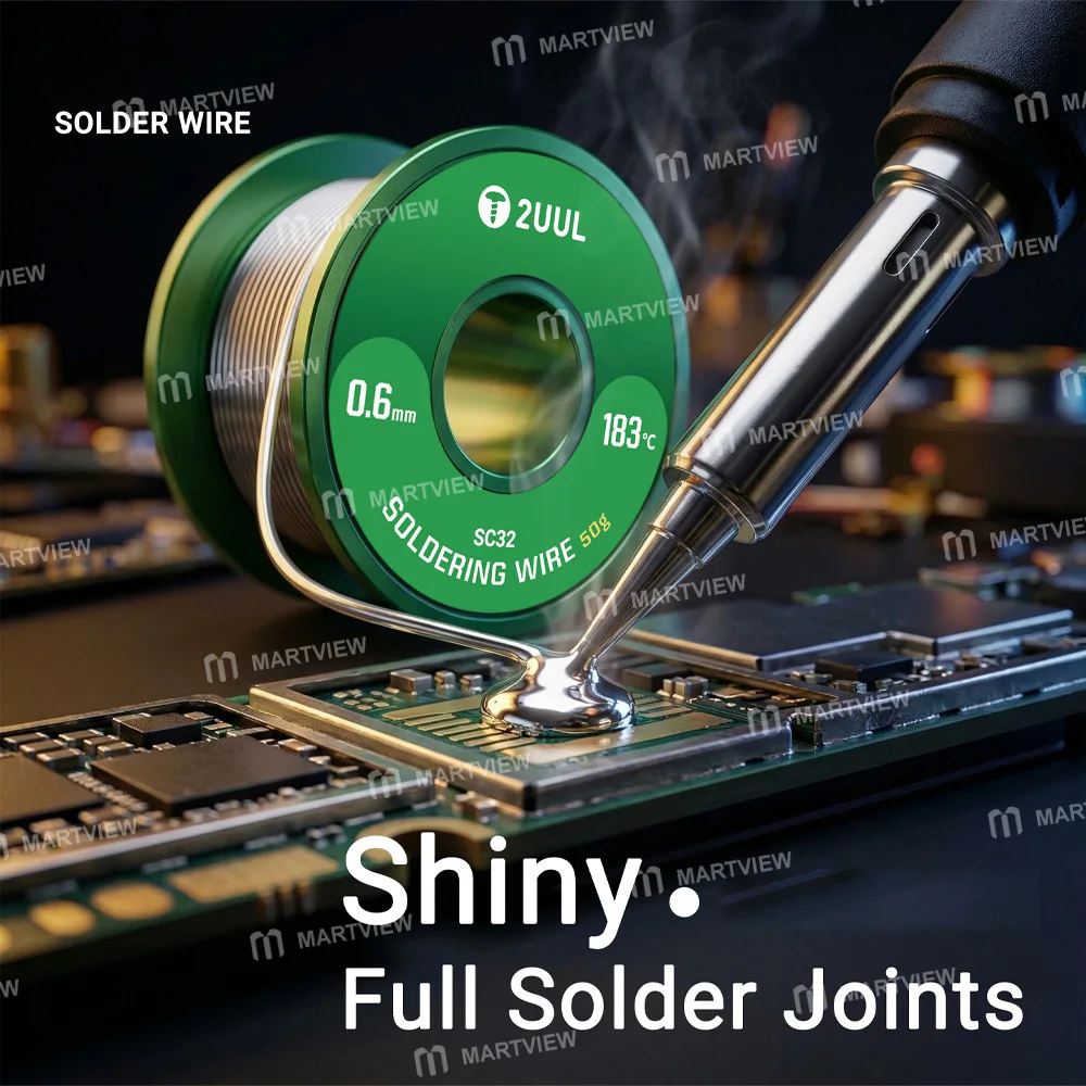 2UUL SC31 183 Derece 0.6mm 50g Lehim Teli