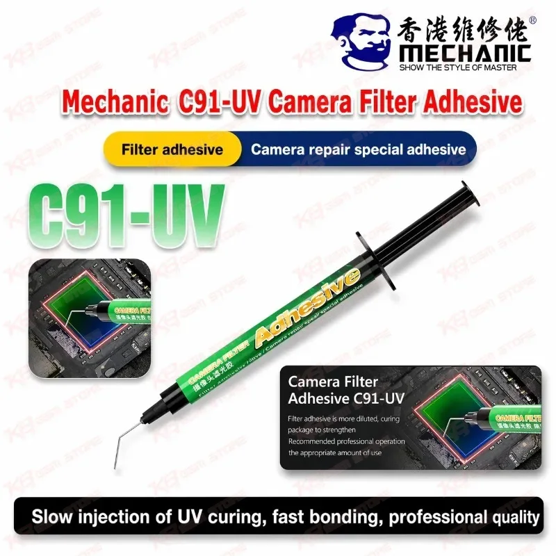 Mechanic C91-Uv Kamera Filtre Yapıştırıcı