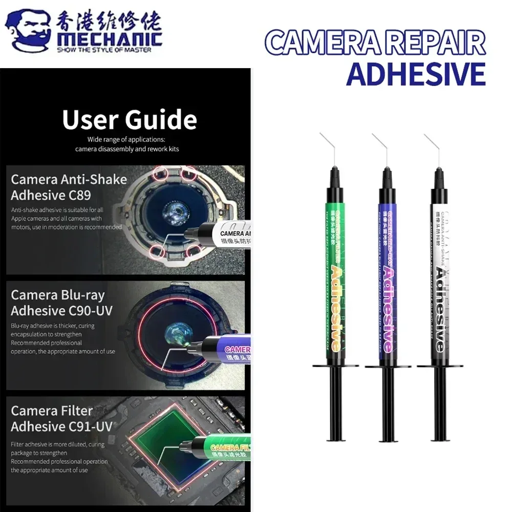 Mechanic C91-Uv Kamera Filtre Yapıştırıcı