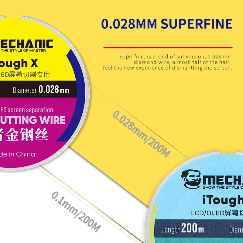 Mechanic Fs205 200M 0.005Mm Hat Çekme Teli