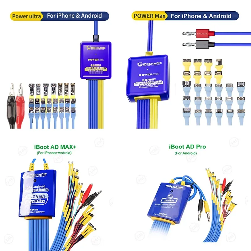 Mechanic POWER PCB İboot Ad Max+ 25+1 Iph Android Kablo