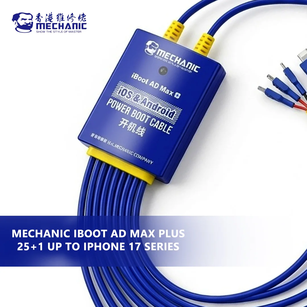 Mechanic POWER PCB İboot Ad Max+ 25+1 Iph Android Kablo