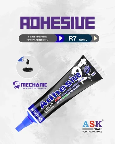 Mechanic R7 Siyah 60Ml Yapıştırıcı