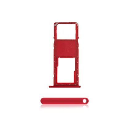 Samsung A01 2020 A015 Sim Kart Tepsisi Kırmızı