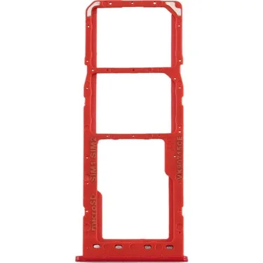 Samsung A10S A107 Gm21 Plus Sim Kart Tepsisi Kırmızı