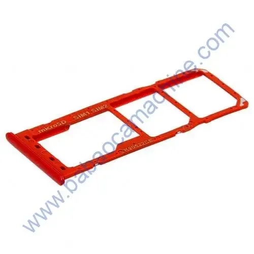 Samsung A10S A107 Gm21 Plus Sim Kart Tepsisi Kırmızı