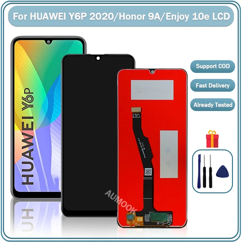 Huawei Enjoy 10P Ekran Dokunmatik A Plus Kalite Ürün/COG Çıtasız (Çerçevesiz)