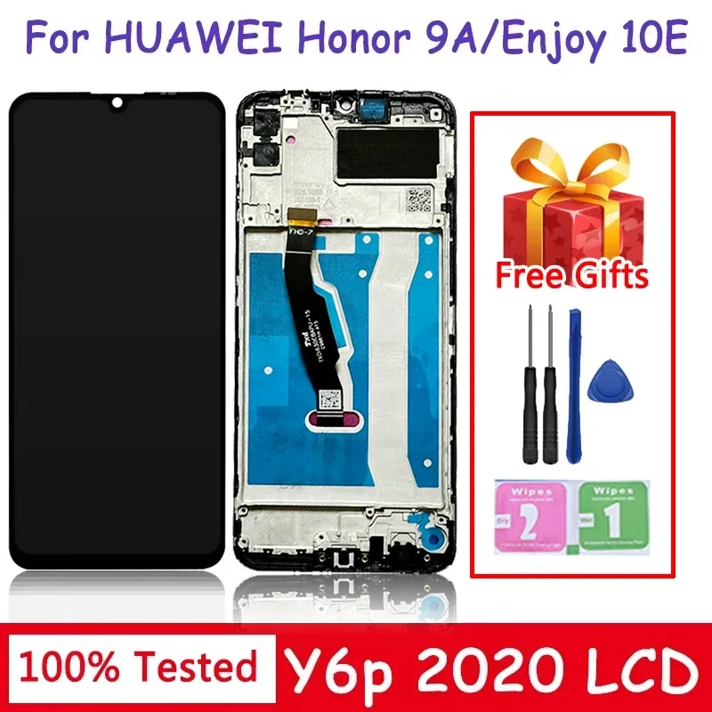 Huawei Enjoy 9A Ekran Dokunmatik Orijinal Çıtasız Ürün (Çerçevesiz)