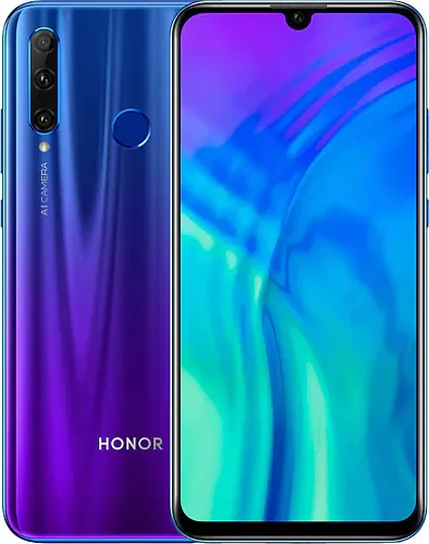 Huawei Honor 20 Lite Tuş Bordu Mavi