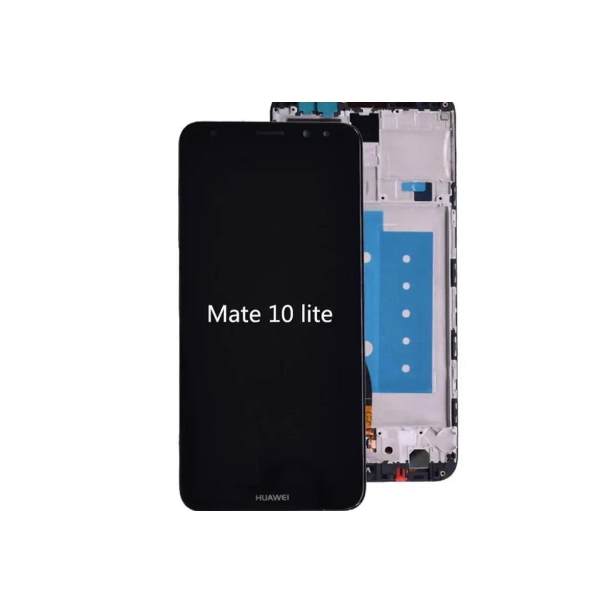 Huawei Mate 10 Lite Çıtalı Ekran Dokunmatik Siyah Orijinal