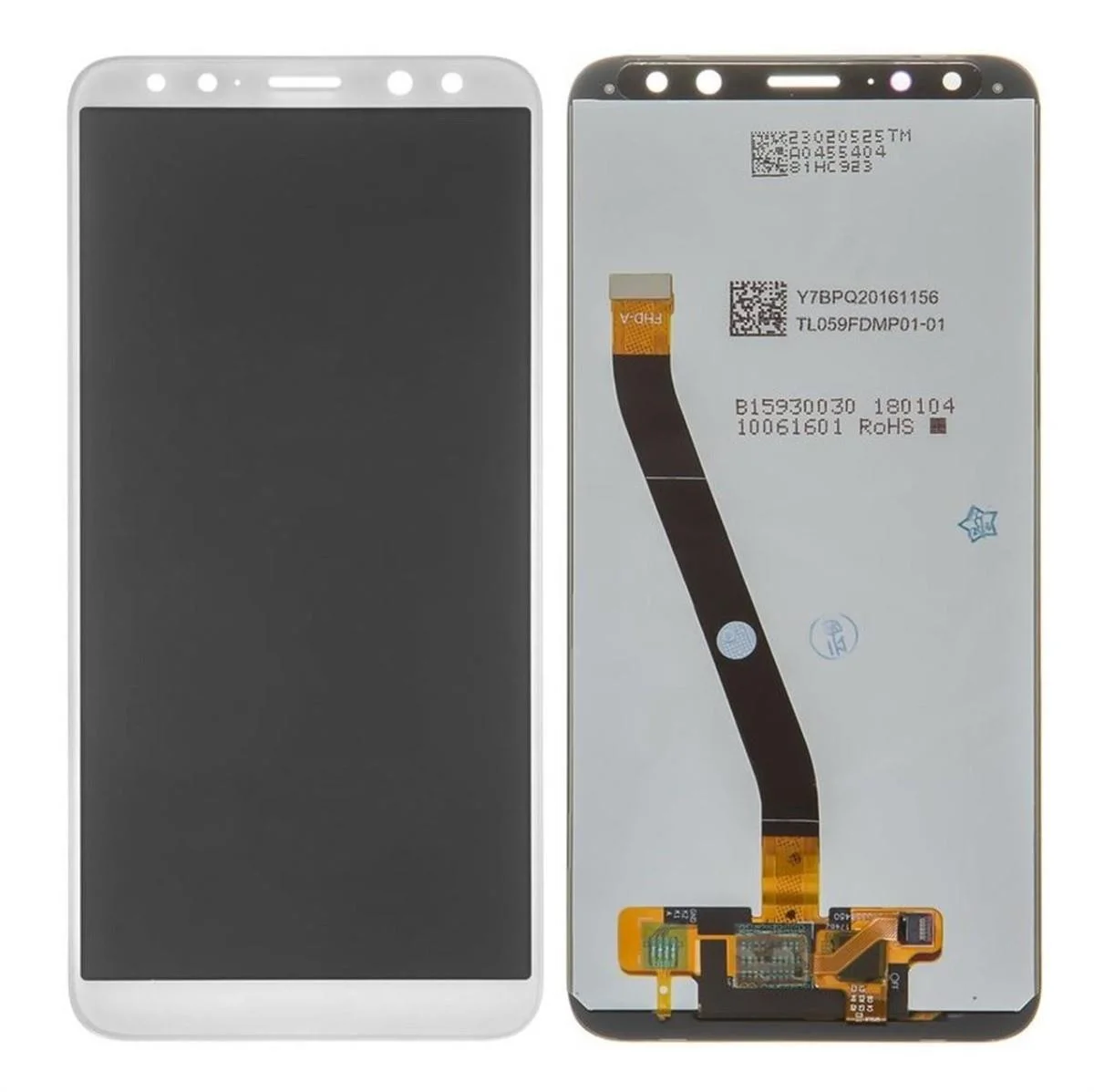 Huawei Mate 10 Lite Ekran Dokunmatik Beyaz Orijinal Çıtasız Ürün (Çerçevesiz)