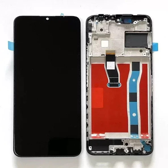 Huawei Nova Y70 Çıtalı Ekran Dokunmatik Siyah Orijinal