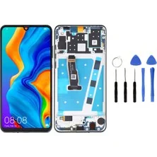 Huawei P30 Lite Çıtalı Ekran Dokunmatik Siyah A Plus Kalite Ürün/COG