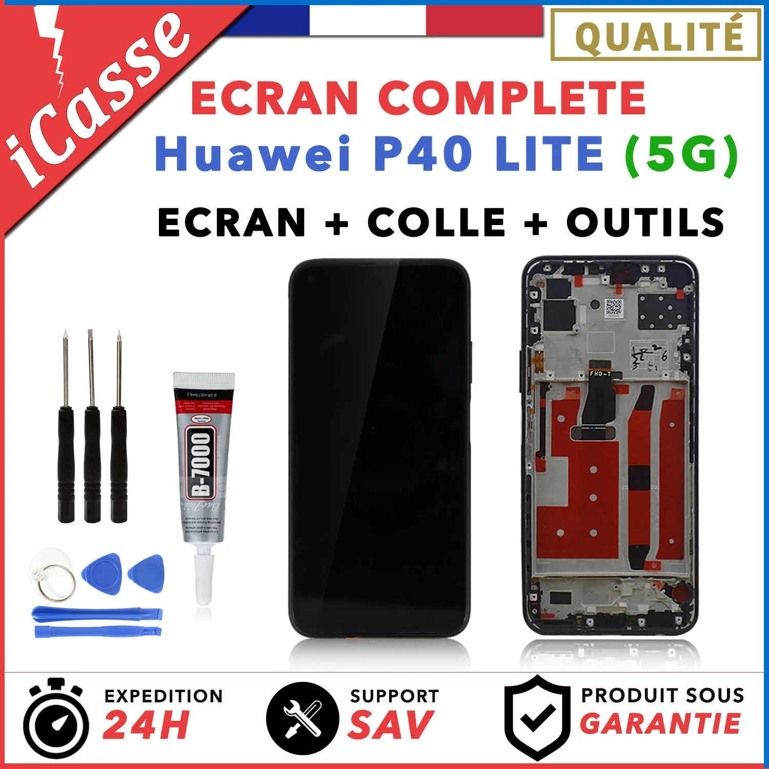 Huawei P40 Lite Ekran Ara Film