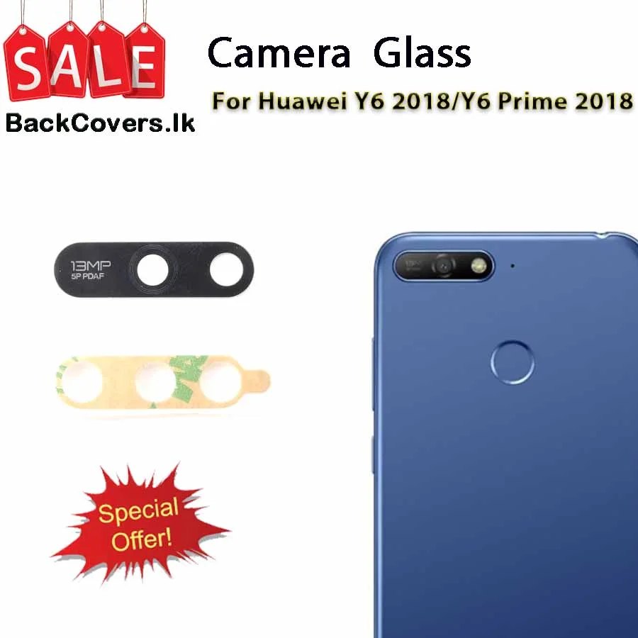 Huawei Y6 2018 Kamera Camı