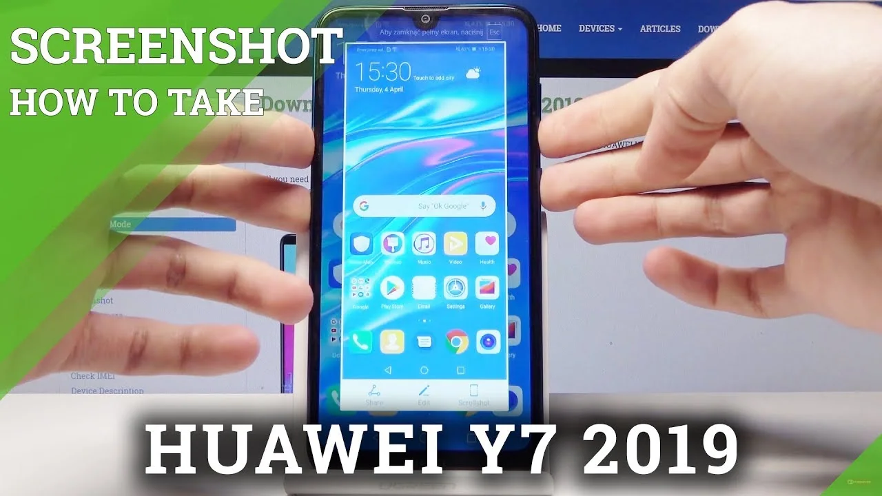 Huawei Y7 2019 Ekran Ara Film