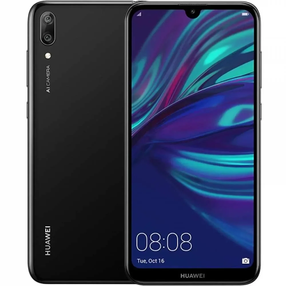 Hwi Y7 2019 Y7 Pro 2019 Y7 Prime 2019 Oca Dokunmatik Siyah