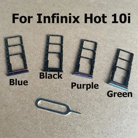 Infinix Hot 10İ Sim Kart Tepsisi Siyah