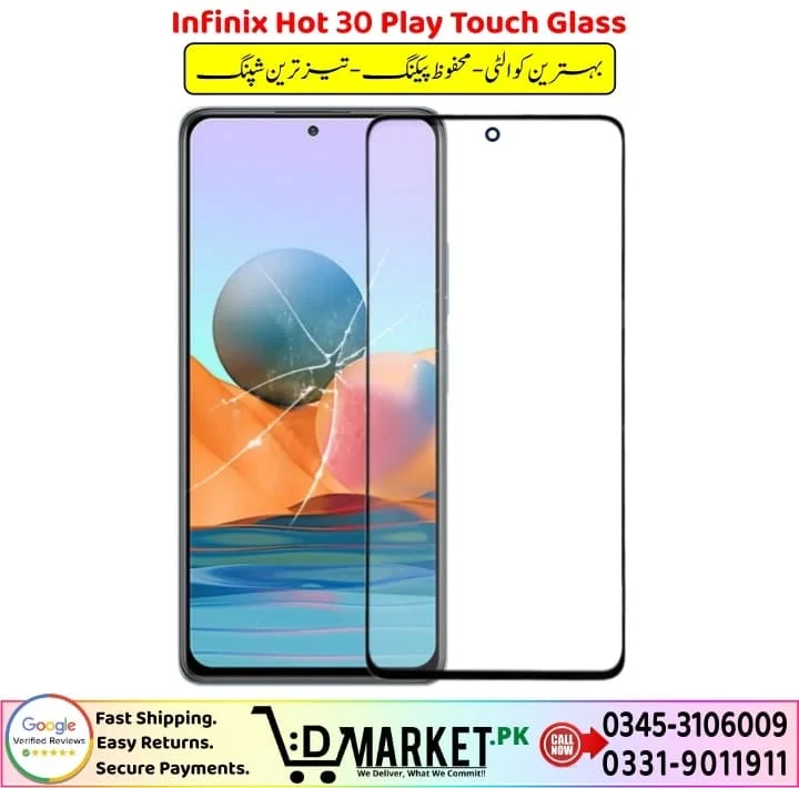 İnfinix Hot 30 Play Ocalı Cam