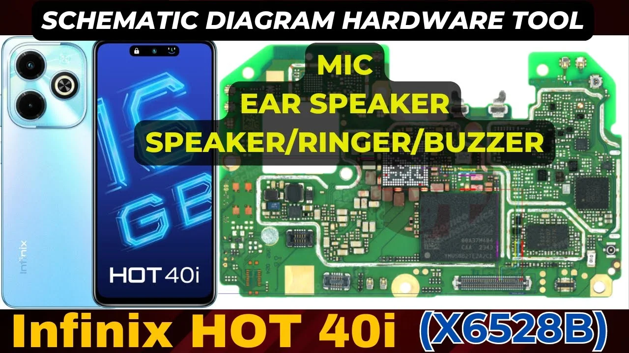 Infinix Hot 40İ X6528 Buzzer Hoparlör