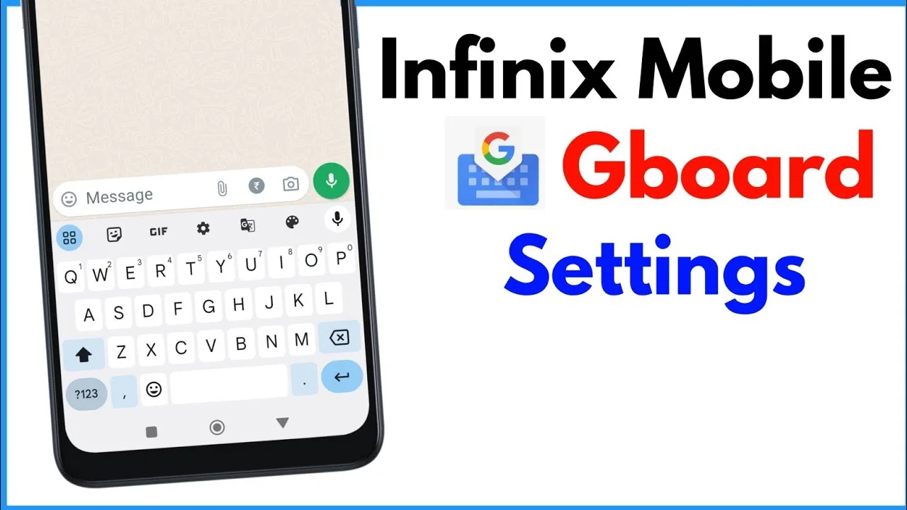 Infinix Hot 8 Tuş Bordu