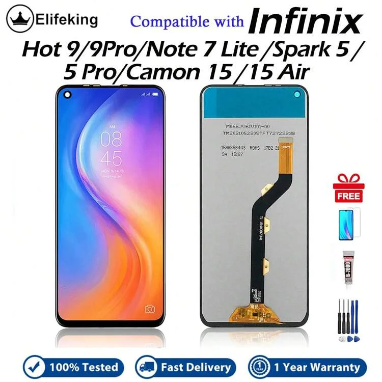infinix Hot 9 Hot 9 Pro X655 Note 7 Lite X656 Spark 5 Spark 5 Pro Ocalı Cam