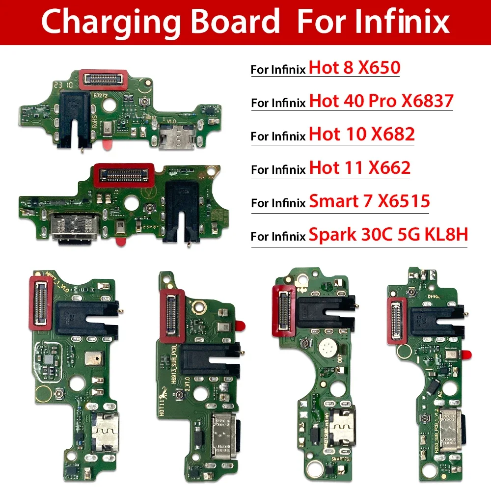 Infinix Hot 9 Şarj Soketli Mikrofon Bordu