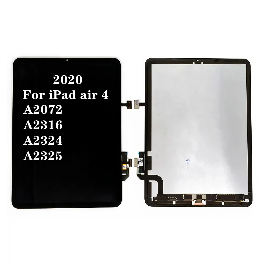Ipad Air 4 A2316 A2324 A2325 A2072 Bakırlı Dokunmatik Siyah