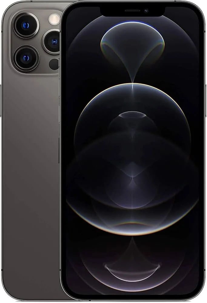 Iph 12 Pro Max Ocalı Cam Siyah