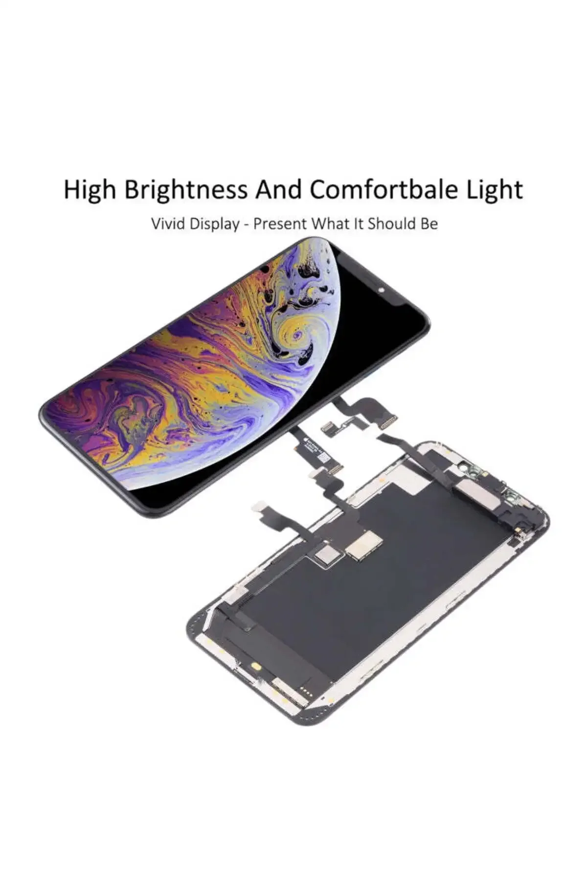 Iph Xs Max Uzun Flex Oca Dokunmatik