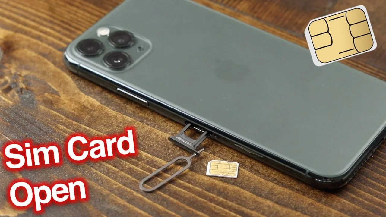 iPhone 11 Pro Sim Kart Tepsisi
