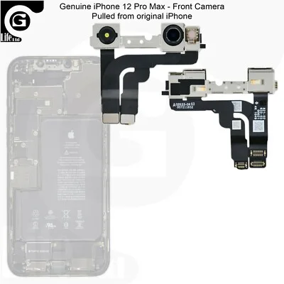 iPhone 12 Pro Max Org Ön Kamera Orijinal