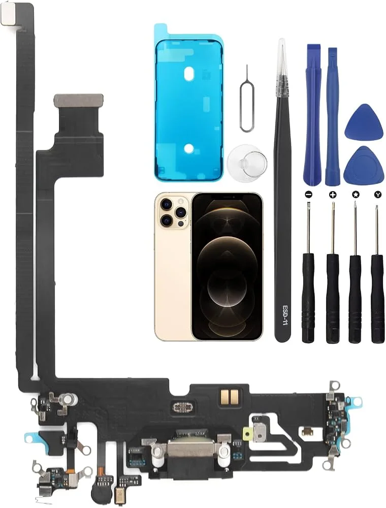 iPhone 12 Şarj Soketli Mikrofon Bordu Filmi Orijinal