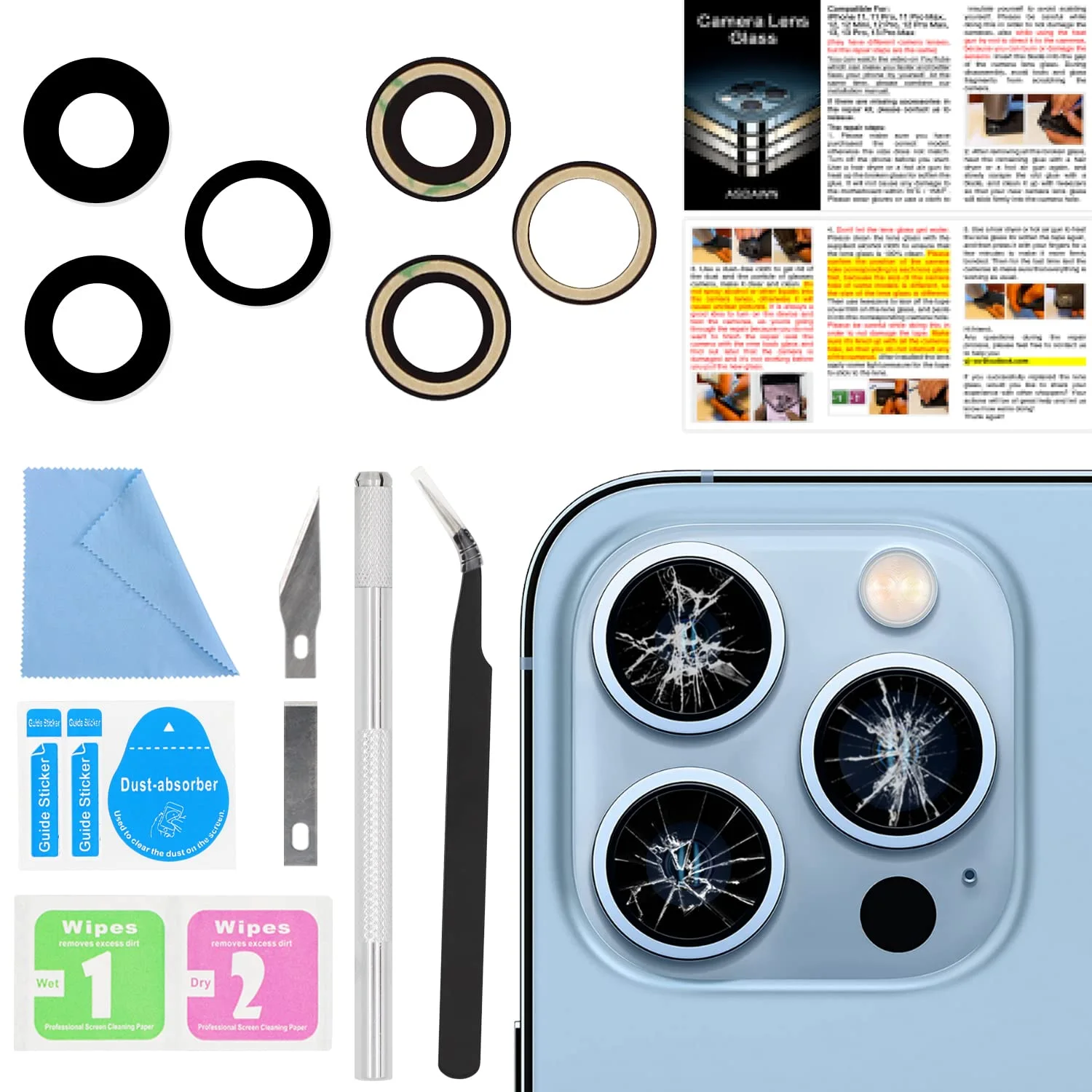 iPhone 13 Pro Kamera Camı