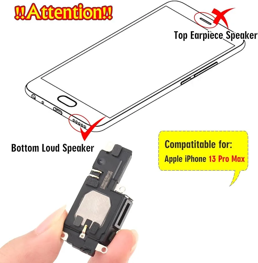 iPhone 13 Pro Max Buzzer Hoparlör