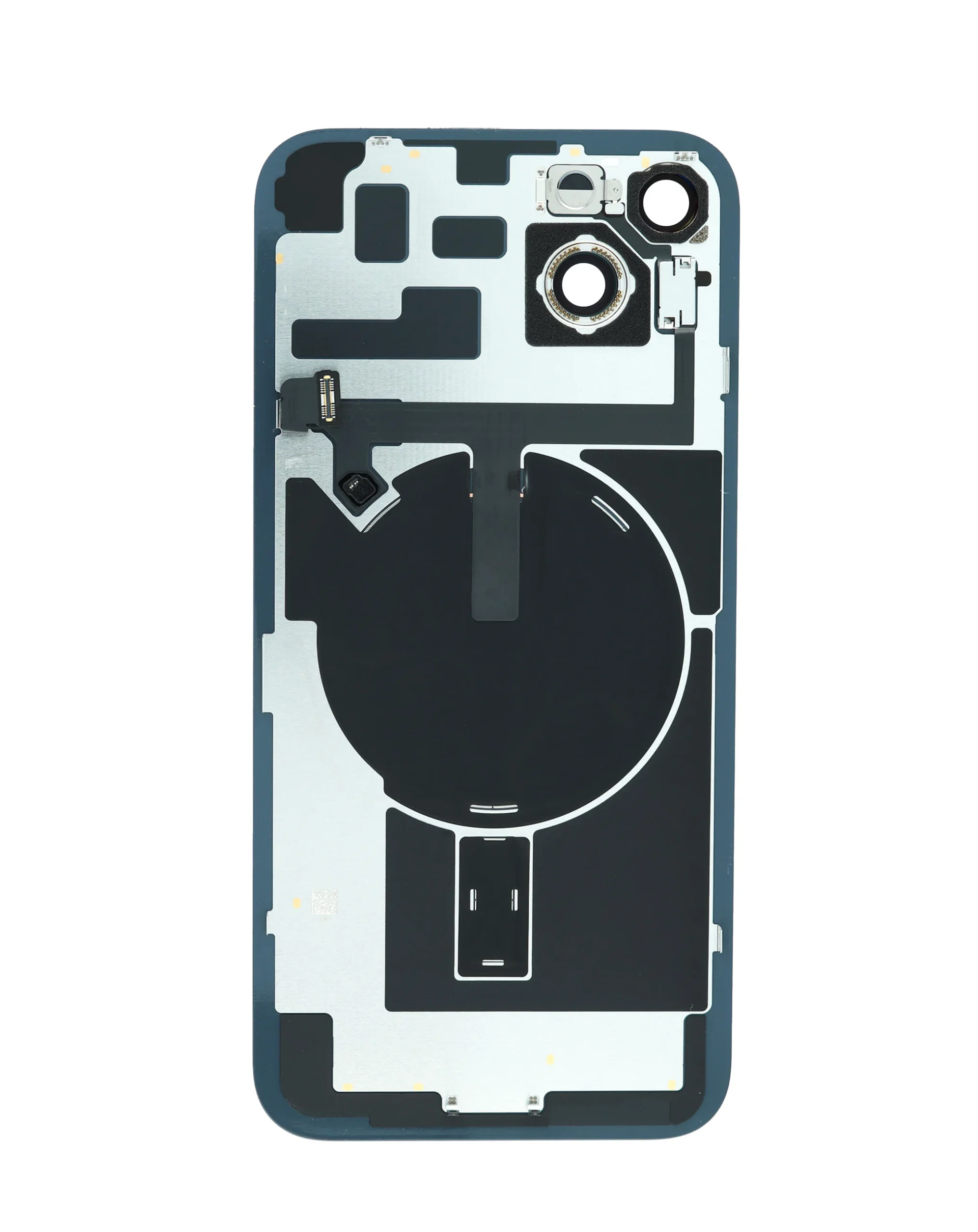 iPhone 14 Plus Uyumlu KIRMIZI MagSafe Mıknatıslı, NFC ve Flaş Flexli Arka Cam
