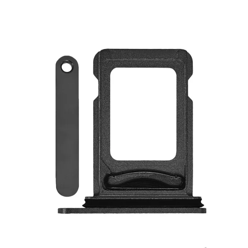 iPhone 14 Pro Max Sim Kart Tepsisi Siyah (Çift Sim)