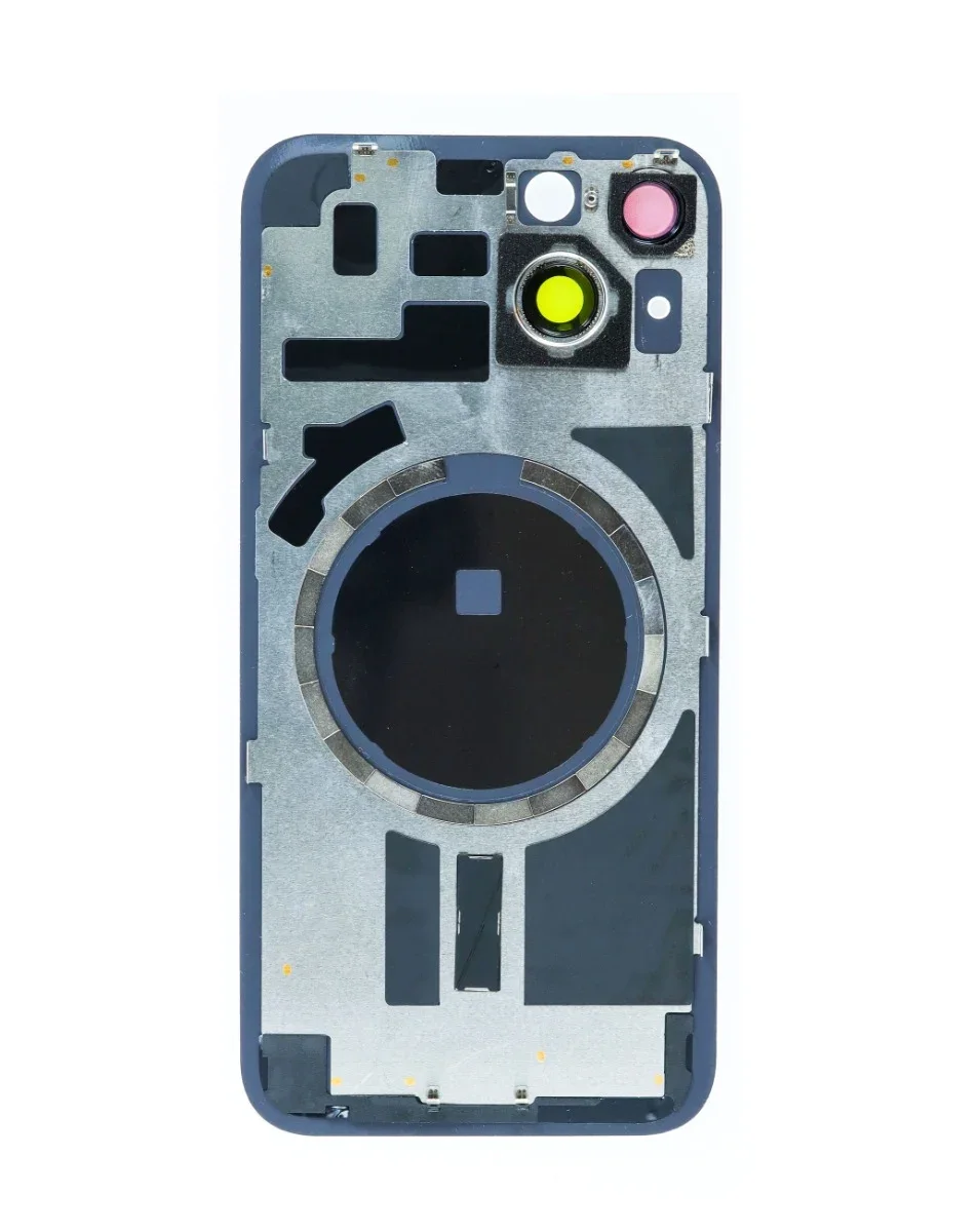iPhone 14 Uyumlu KIRMIZI LOGOLU MagSafe Mıknatıslı Arka Cam