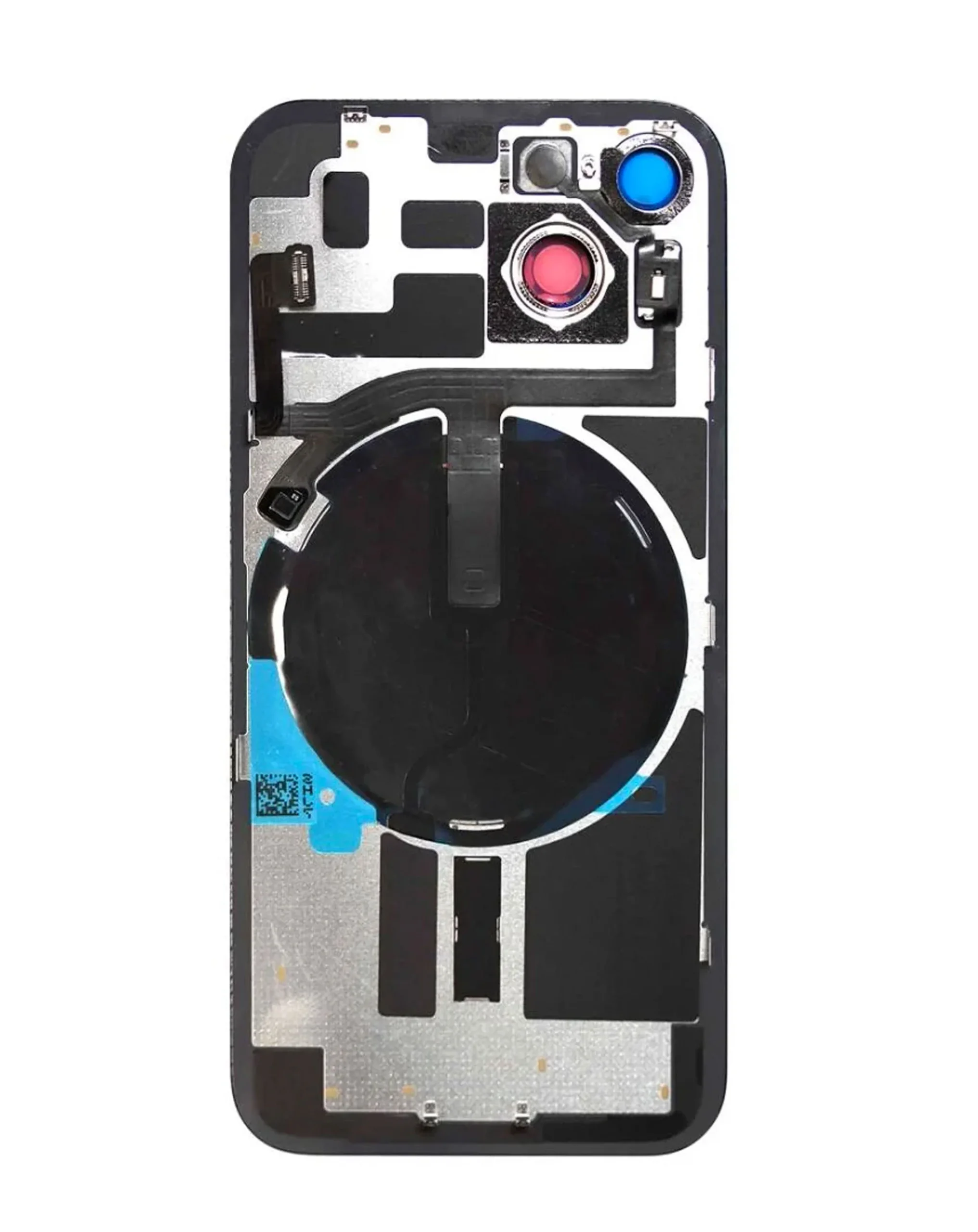 iPhone 14 Uyumlu KIRMIZI OEM Pull A Grade MagSafe Mıknatıslı, NFC ve Flaş Flexli Arka Cam