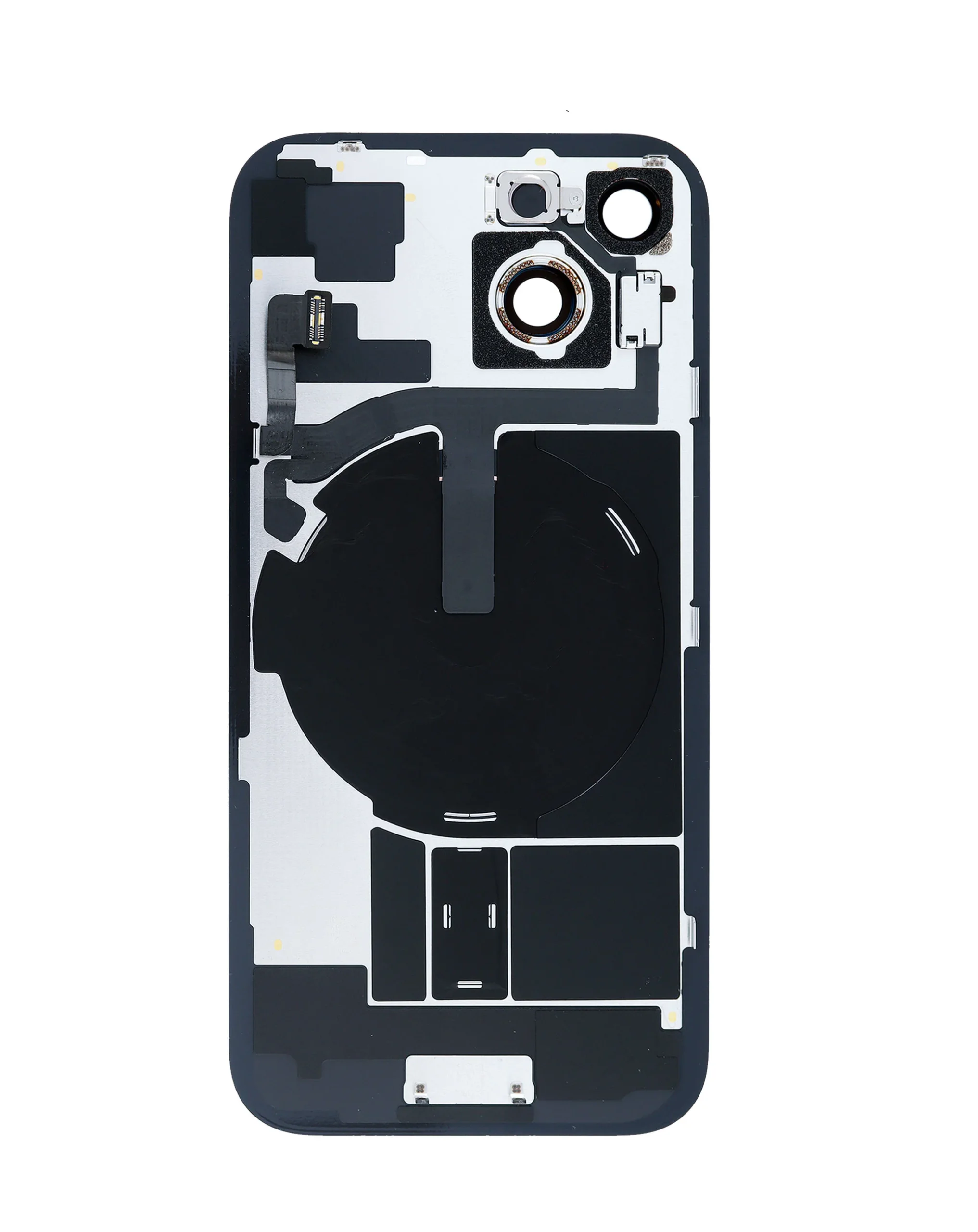 iPhone 14 Uyumlu PEMBE Service Pack Çerçeveli ve MagSafe Mıknatıslı Arka Cam
