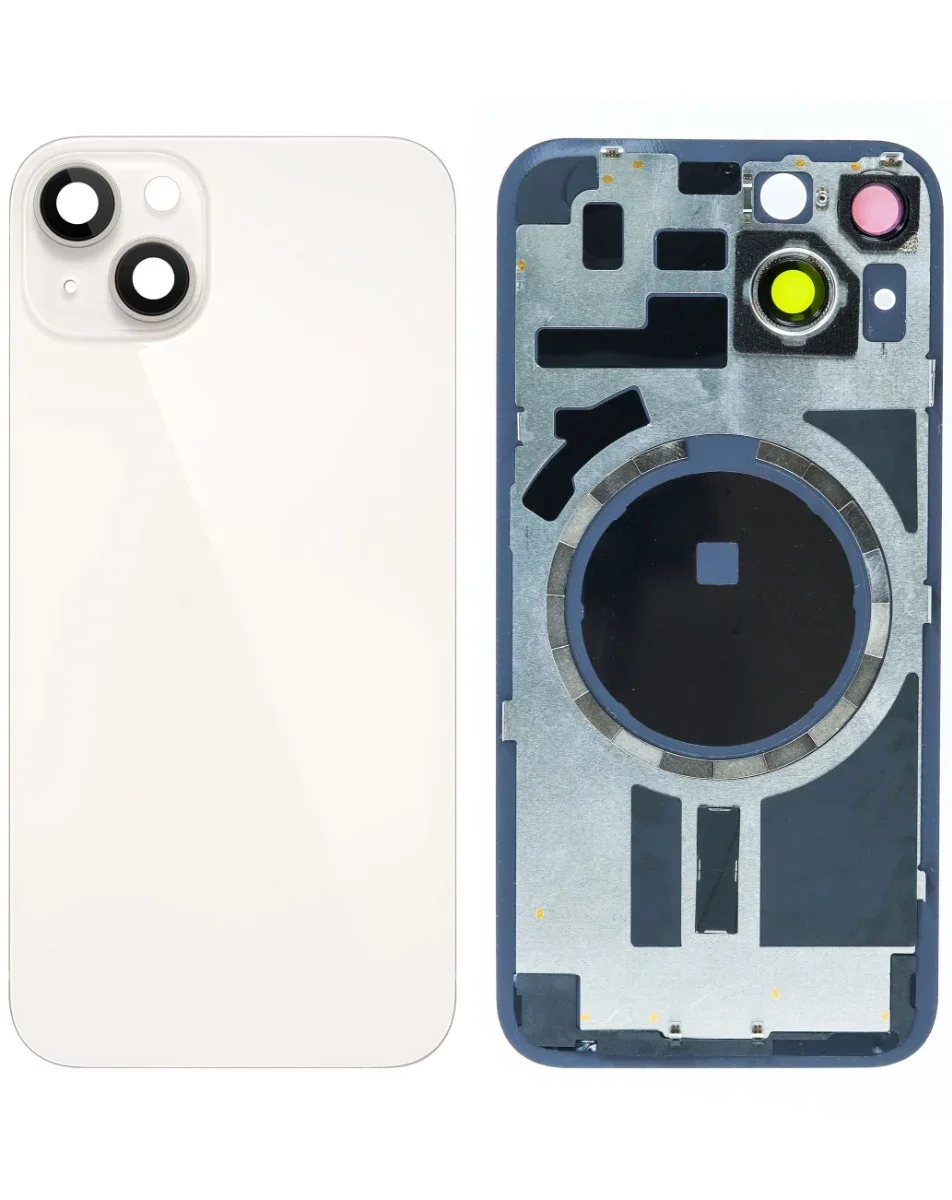 iPhone 14 Uyumlu YILDIZ IŞIĞI LOGOLU MagSafe Mıknatıslı Arka Cam