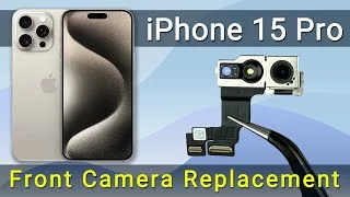 iPhone 15 Pro Org Ön Kamera Orijinal